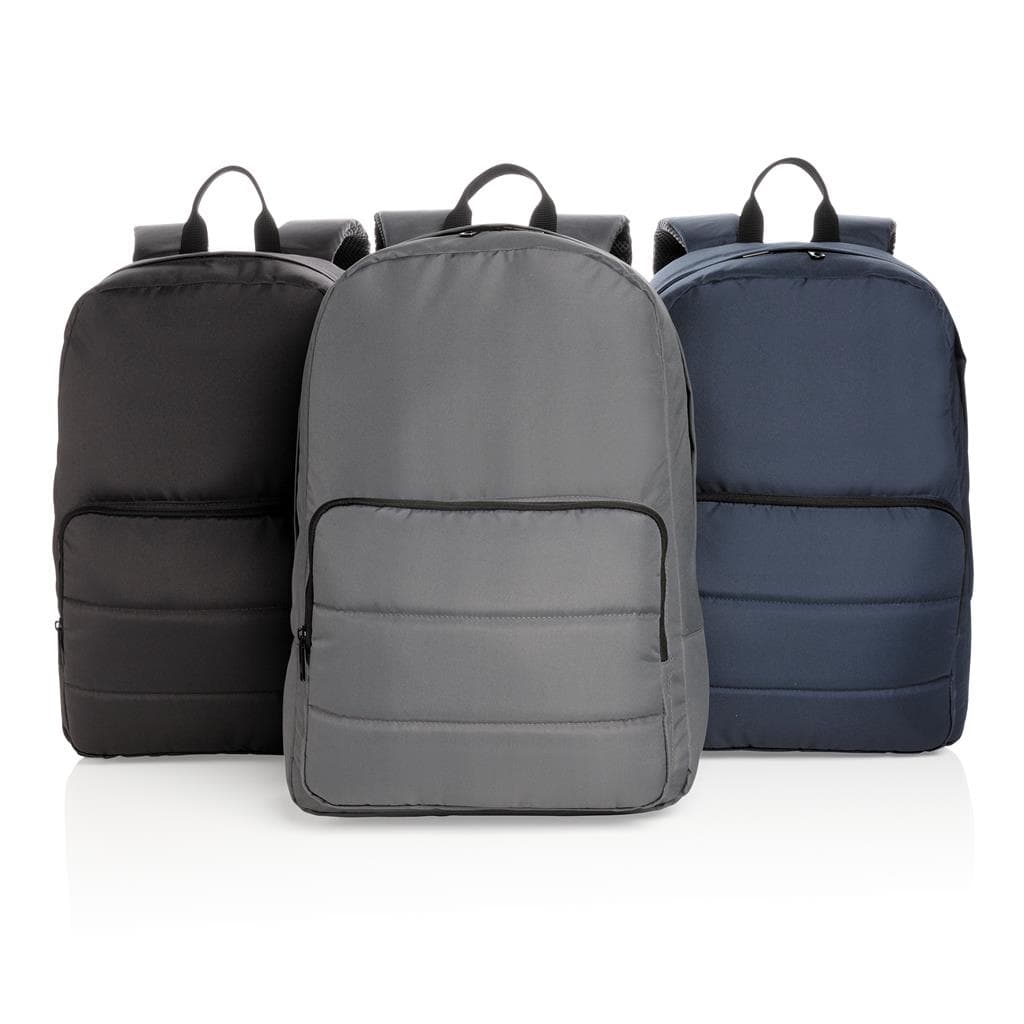 Impact AWARE™ RPET Basic 15.6" Laptop Backpack - Black detail 7