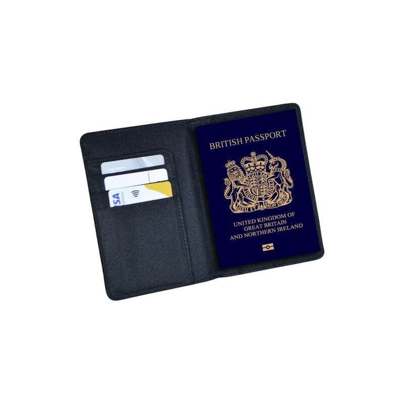 IRTA - Executive Set of Passport Cover, Name Card Holder and Metal Pen - Black detail 5