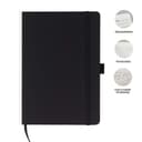 JURSI - Giftology A5 PU Notebook with Pen Loop Black