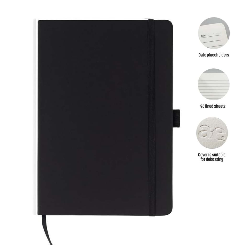JURSI - Giftology A5 PU Notebook with Pen Loop
