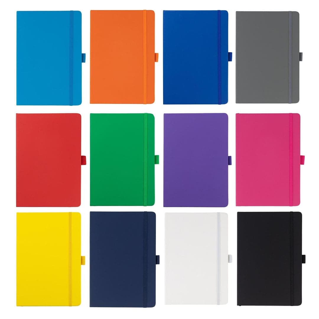 JURSI - Giftology A5 PU Notebook with Pen Loop - Black detail 5