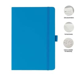 JURSI - Giftology A5 PU Notebook with Pen Loop Ocean Blue