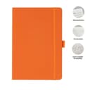 JURSI - Giftology A5 PU Notebook with Pen Loop Orange