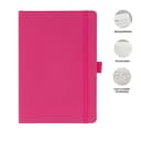 JURSI - Giftology A5 PU Notebook with Pen Loop Pink