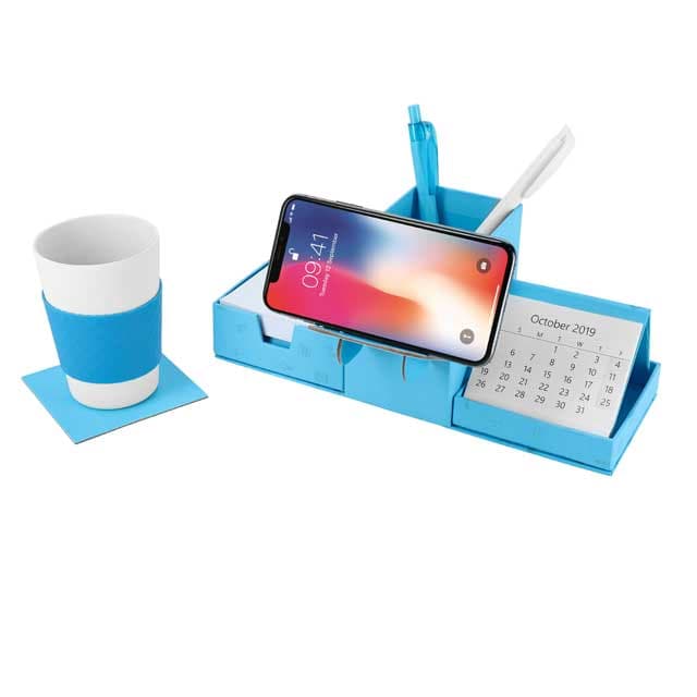 KALMAR - eco-neutral Memo/Calendar Cube - Blue detail 3
