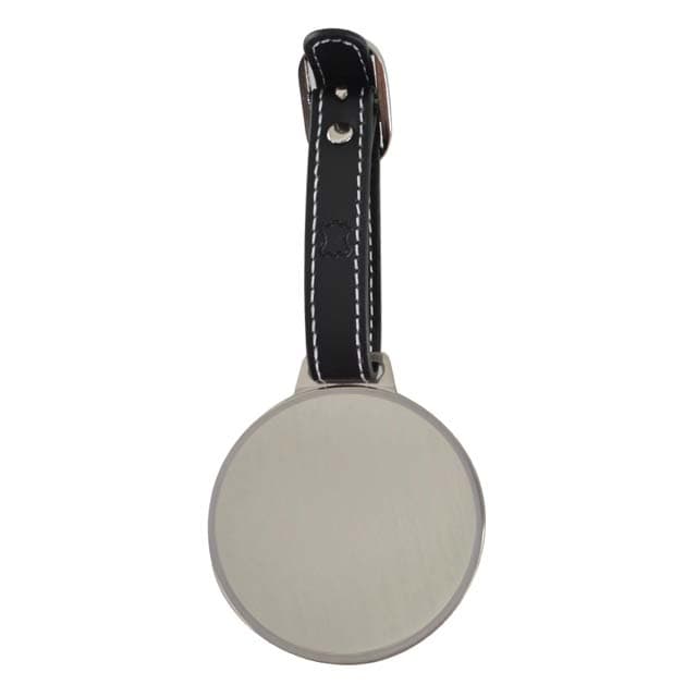 KARAK - Metal Luggage Tag With Leather Strap in a Tin Box detail 3