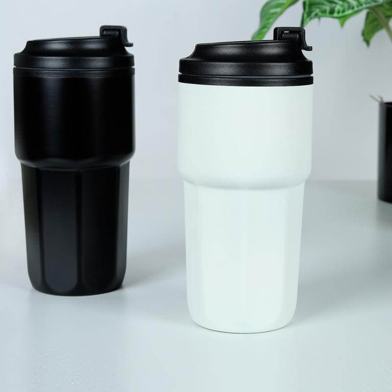 KAVALA - Giftology Steel/PP Double Wall Travel Mug 500ml - Black detail 5