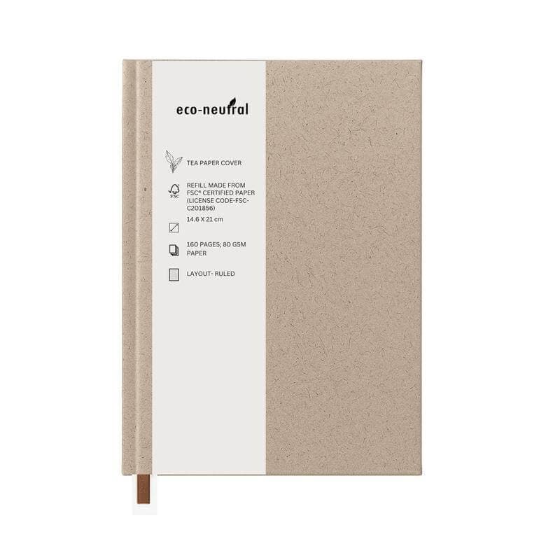 KEILA - eco-neutral TEA Cover A5 Notebook detail 4