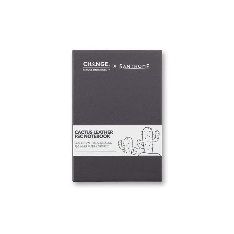 KINEL - CHANGE Collection Cactus Leather Journal Notebook detail 5