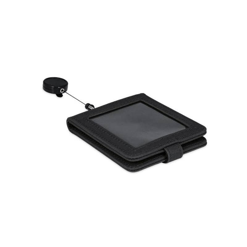 KOLN - Santhome ID Cardholder with Reel Badge - Black detail 2
