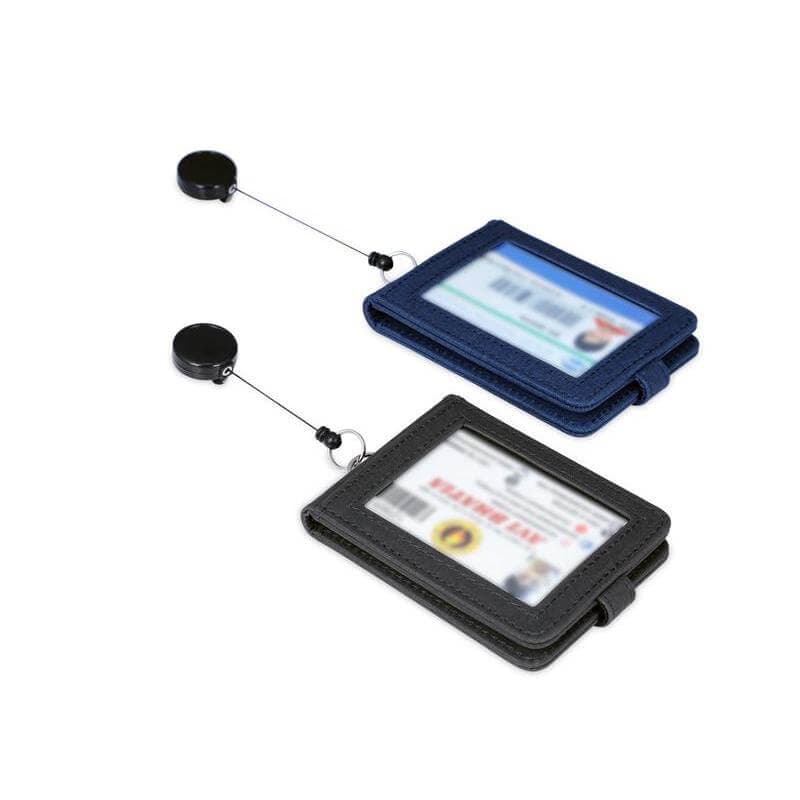 KOLN - Santhome ID Cardholder with Reel Badge - Black detail 3