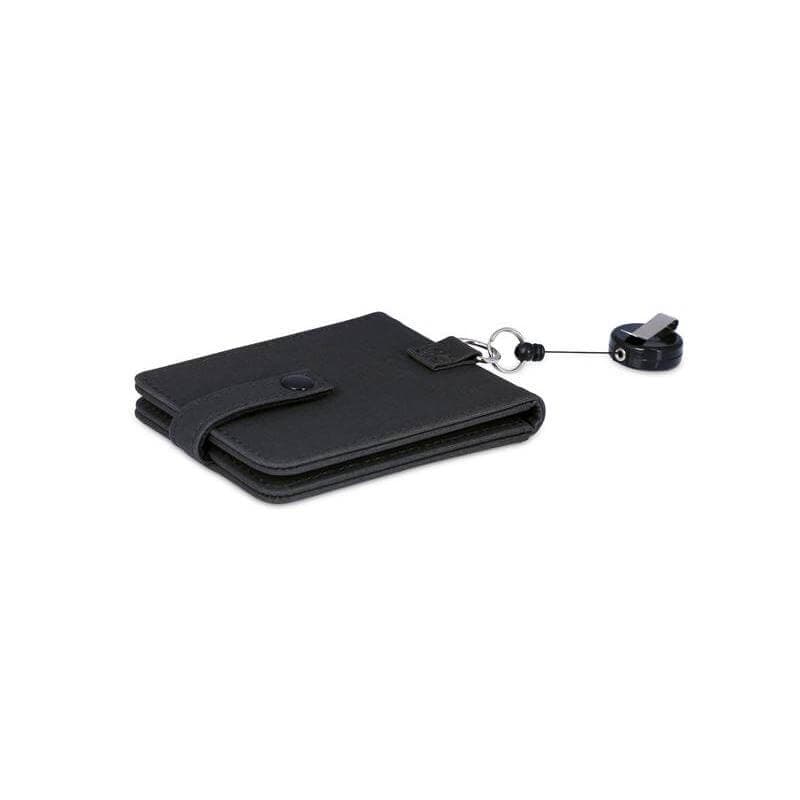KOLN - Santhome ID Cardholder with Reel Badge - Black detail 4
