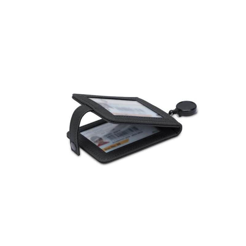 KOLN - Santhome ID Cardholder with Reel Badge - Black detail 7
