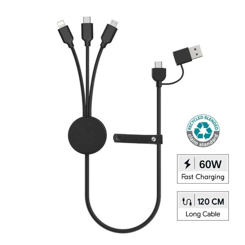 KOPER - @memorii Recycled 6-in-1 Charging Cable