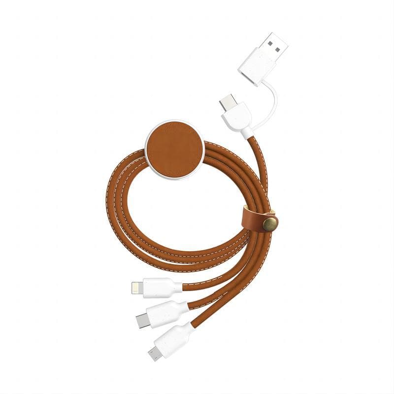 KOPER - @memorii Recycled 6-in-1 Charging Cable - Black detail 7