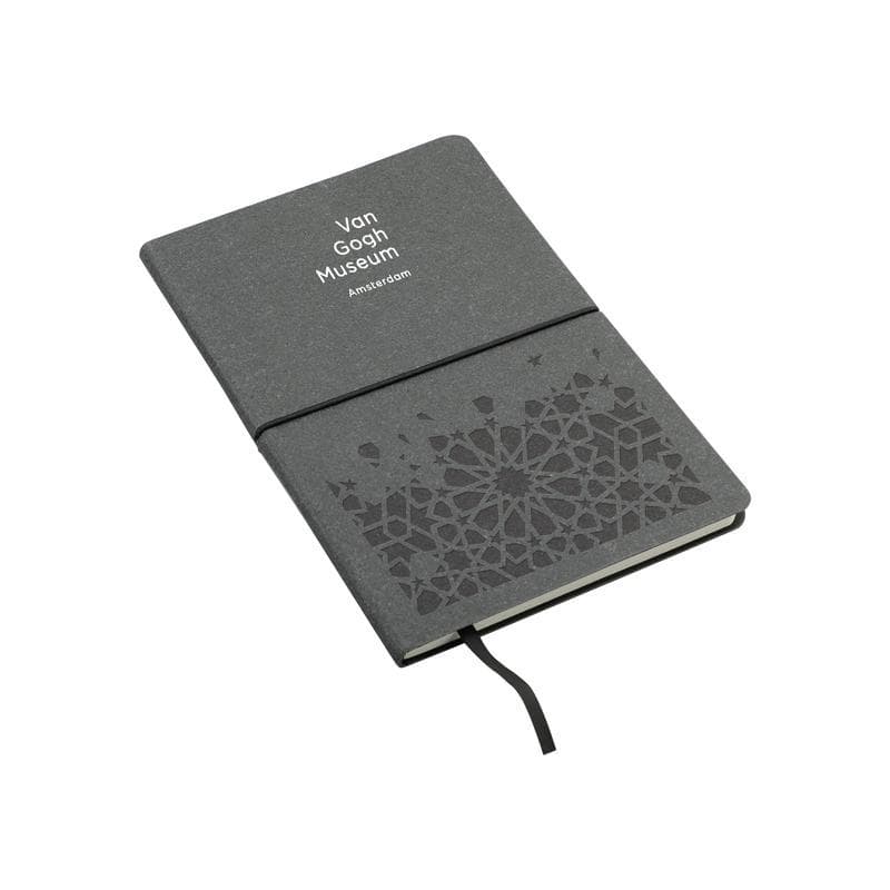 KOTEL - eco-neutral A5 Recycled Leather Soft Cover Notebook - Black detail 4