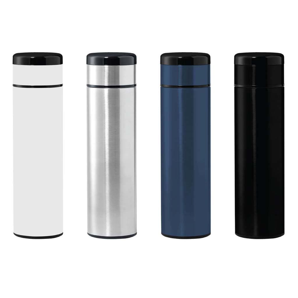 KOVEL - Giftology Double Walled Insulated Flask with Temperature Lid - Black detail 3