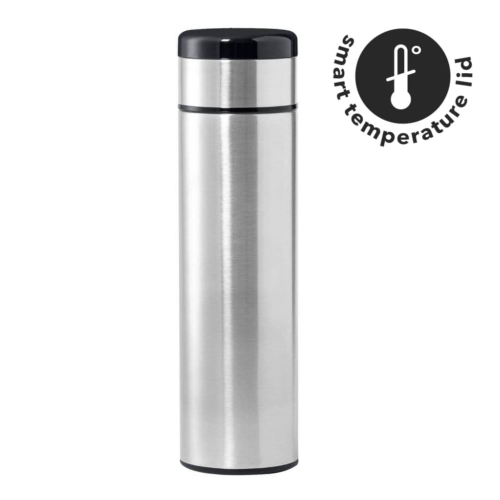 KOVEL - Giftology Double Walled Insulated Flask with Temperature Lid - Black detail 7