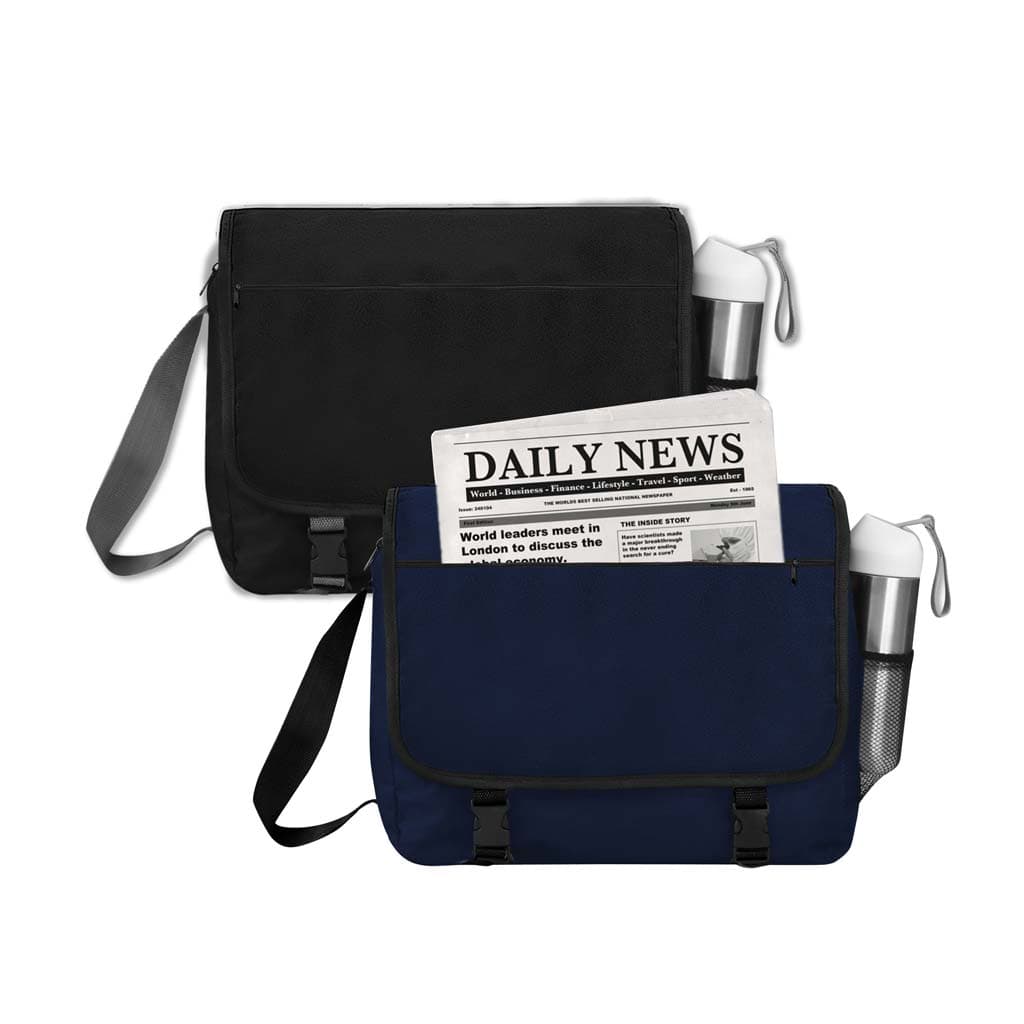 KRIENS - Messenger Bag Black detail 3