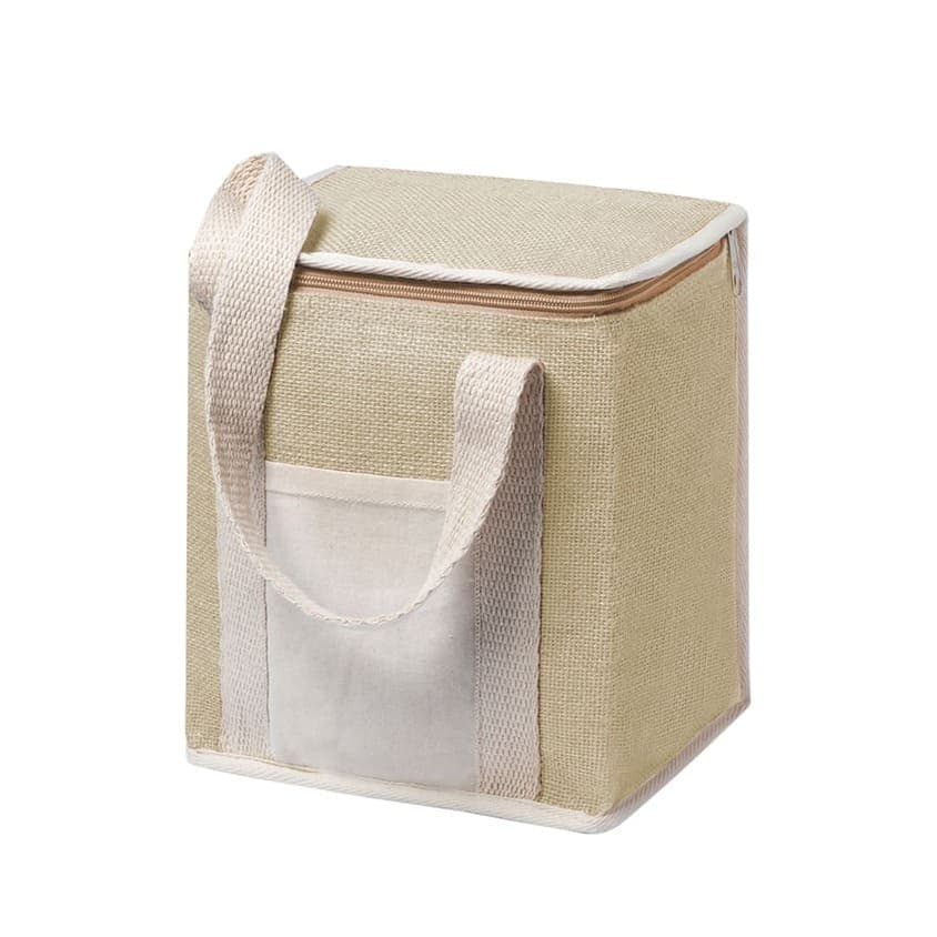 LAHO - eco-neutral Jute Cooler Bag detail 2