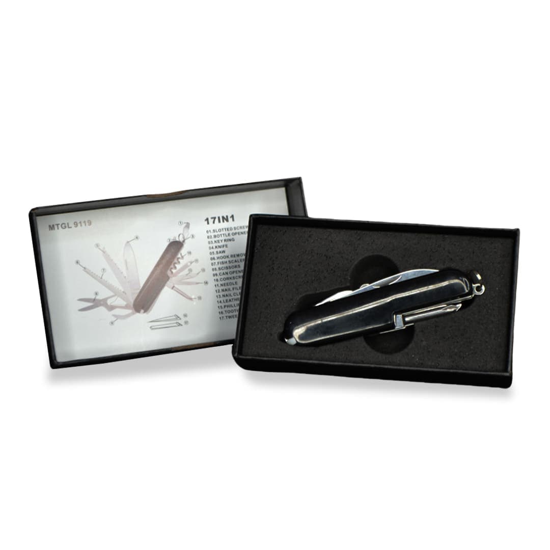 LAHTI - 17 in 1 Multi Function Tool - Black detail 5