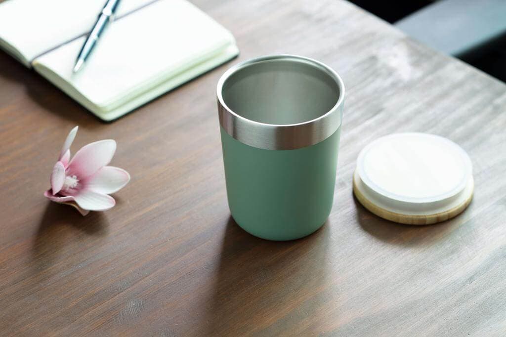 LAREN - CHANGE Collection Insulated Mug - Aqua Green detail 4