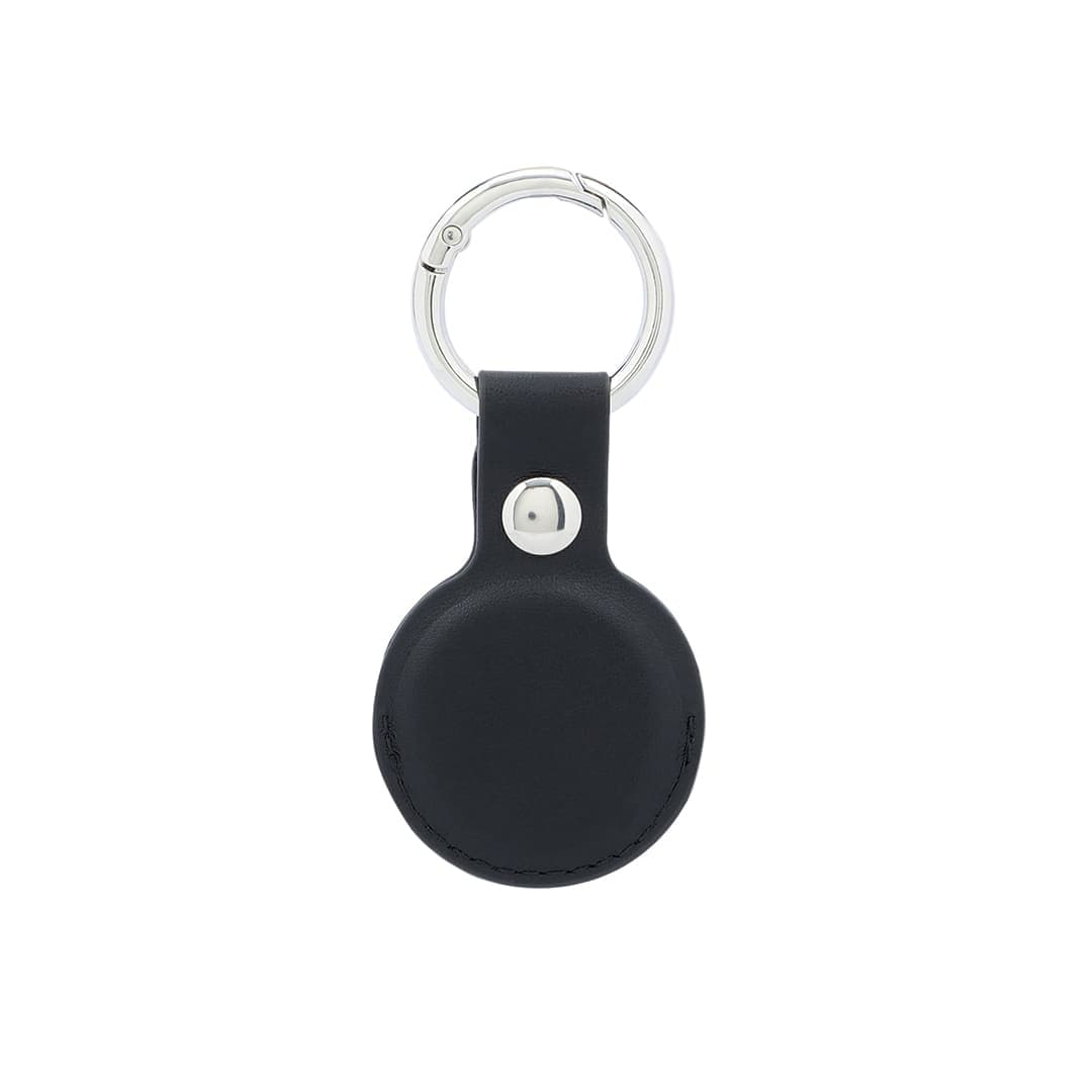 LEEVI - Santhome® PU Keychain with Santhome Tag pocket - Black detail 2
