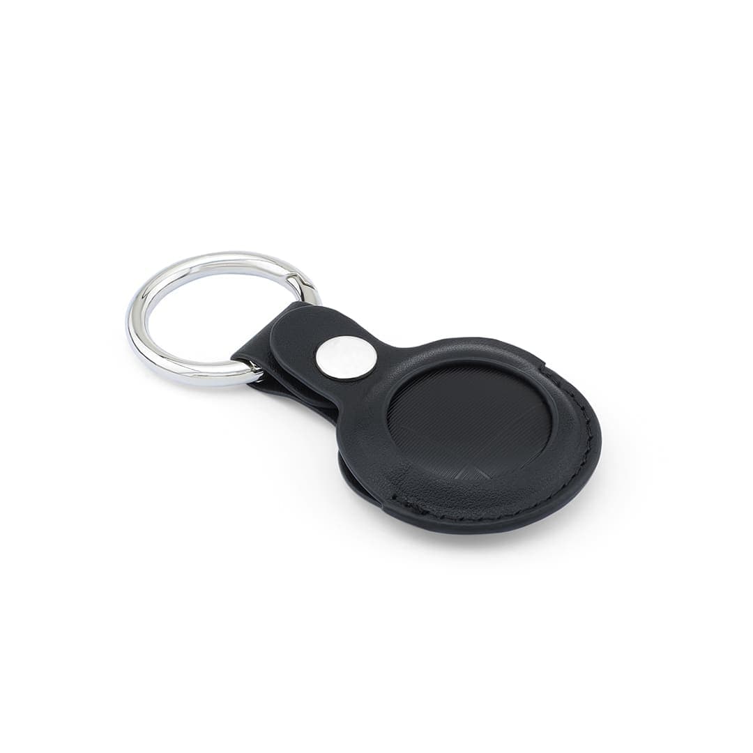 LEEVI - Santhome® PU Keychain with Santhome Tag pocket - Black detail 6
