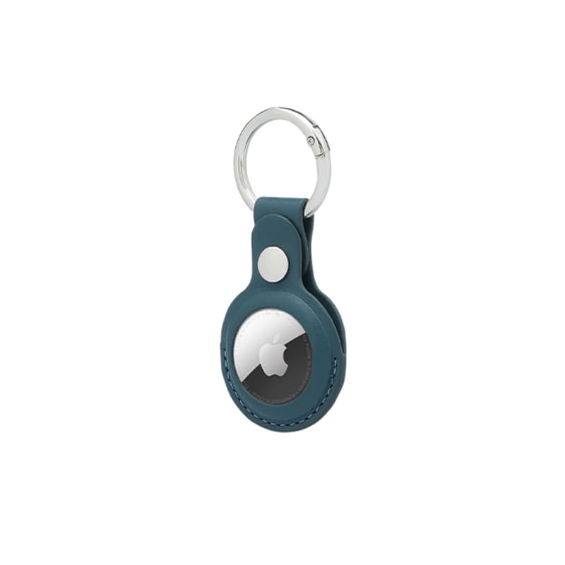 LEEVI - Santhome® PU Keychain with Santhome Tag pocket - Green corporate gift