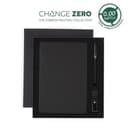 LENZEN - CHANGE ZERO Sustainable Gift Set with Refillable Notebook, Pen & USB Keychain Black