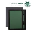 LENZEN - CHANGE ZERO Sustainable Gift Set with Refillable Notebook, Pen & USB Keychain Green