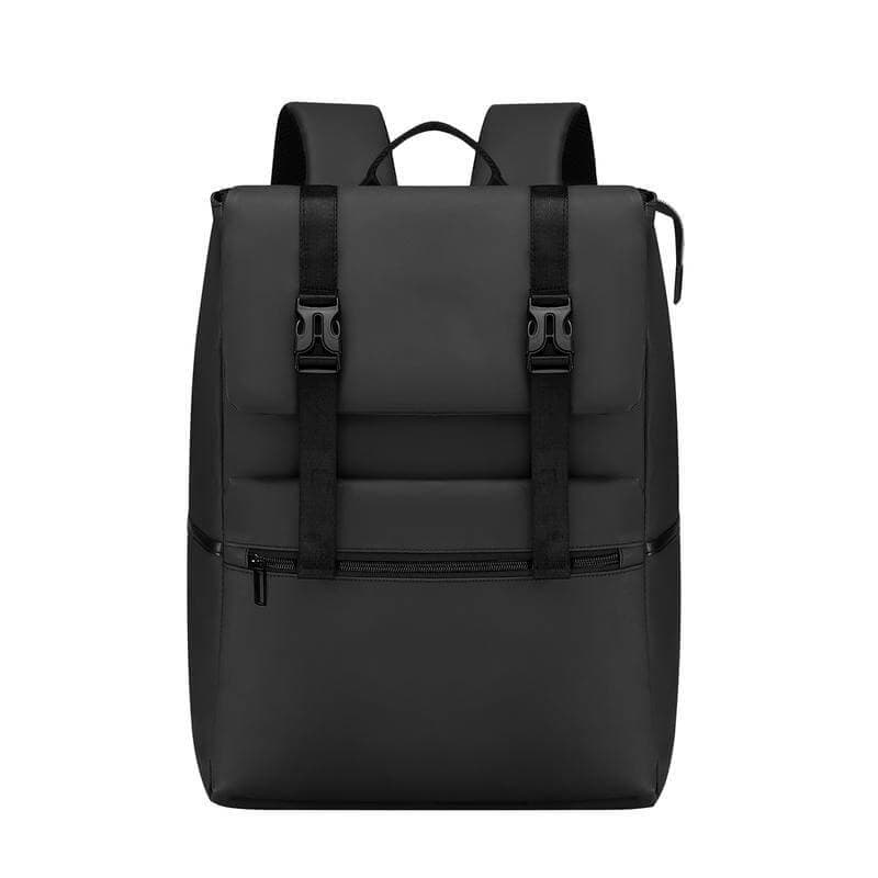 LEON - Giftology 17" Rolltop Backpack - Black detail 2