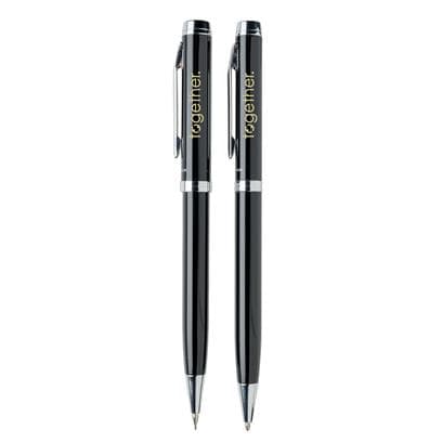 LUZERN SET - Swiss Peak Pen Set - Black detail 4