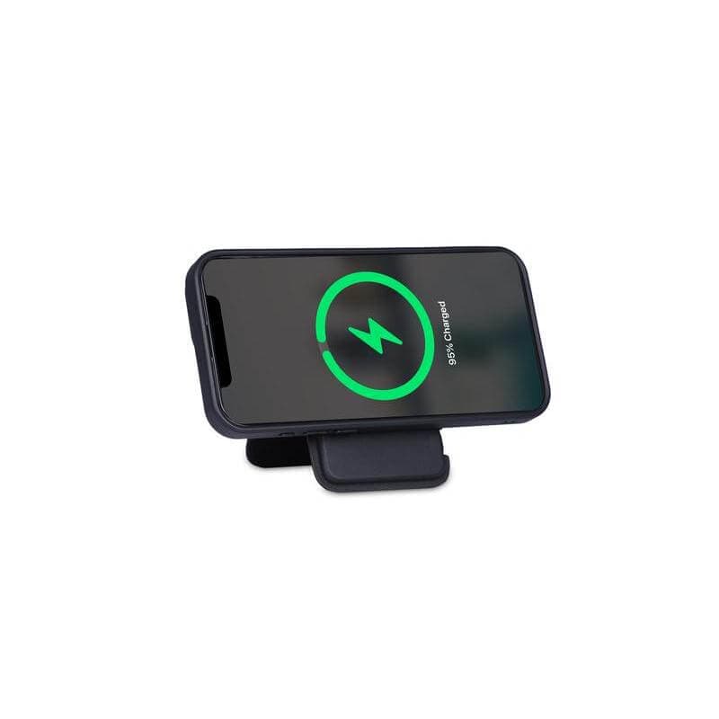 MAG3 - Giftology 3-in-1 Magnetic Wireless Charger Card Holder - Black detail 2