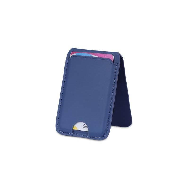 MAG3 - Giftology 3-in-1 Magnetic Wireless Charger Card Holder - Navy detail 4