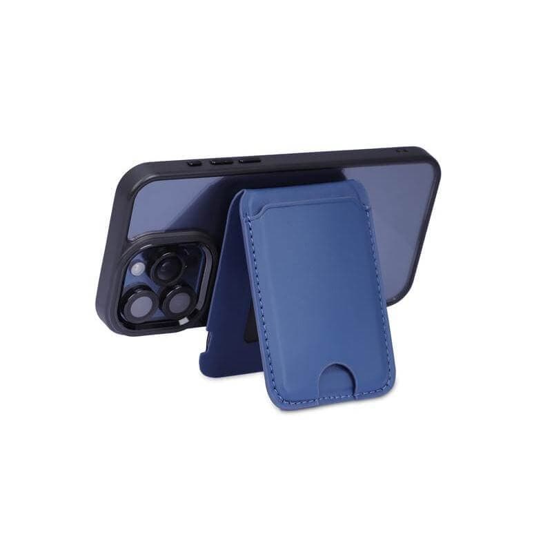 MAG3 - Giftology 3-in-1 Magnetic Wireless Charger Card Holder - Navy detail 5