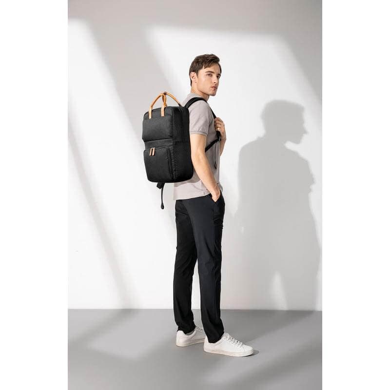 MAINZ - Santhome Metro RPET Laptop Backpack - Black detail 2