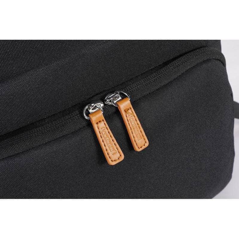 MAINZ - Santhome Metro RPET Laptop Backpack - Black detail 4