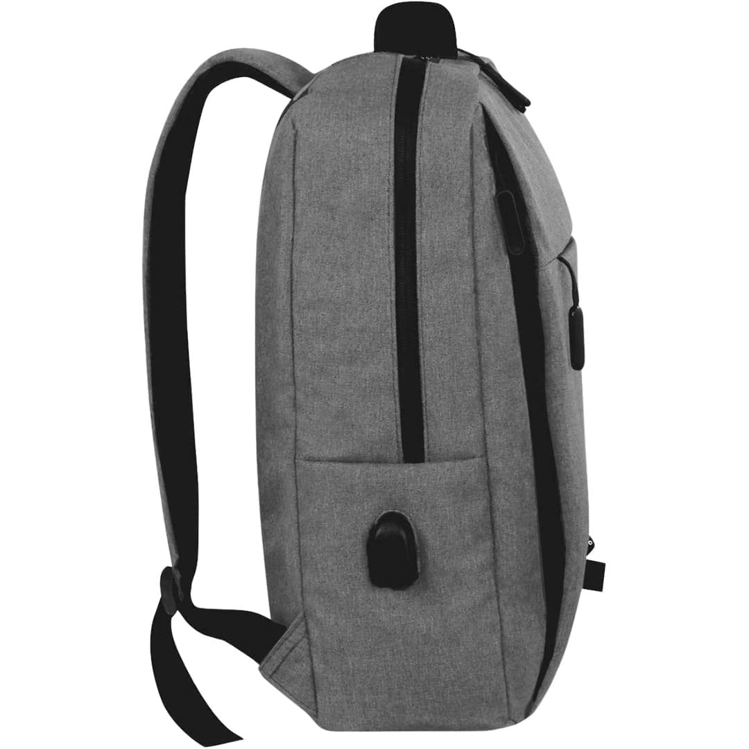 MALACCA - Giftology Laptop Backpack 12L - Grey (Anti-bacterial) detail 2