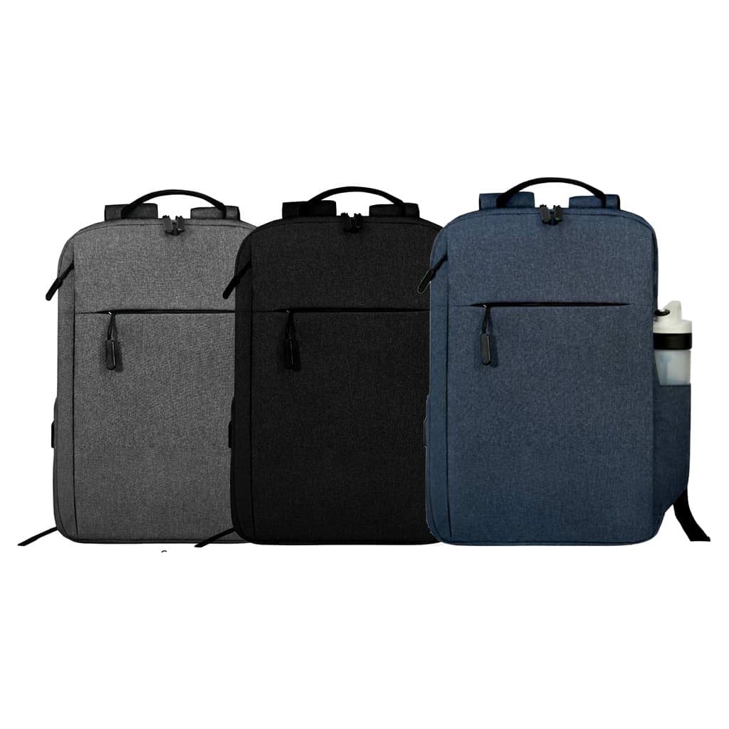 MALACCA - Giftology Laptop Backpack 12L - Grey (Anti-bacterial) detail 4