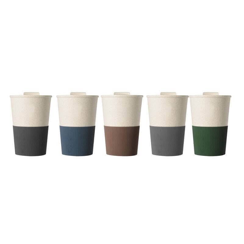 MALTA - Reusable Wheatstraw Cup 350ml - Black detail 2
