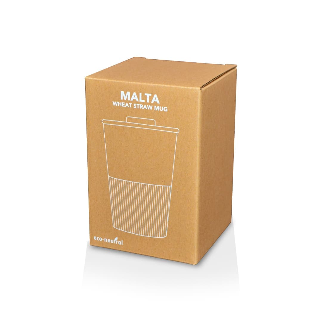 MALTA - Reusable Wheatstraw Cup 350ml - Black detail 4