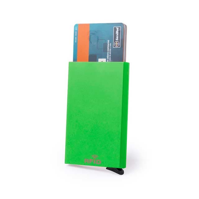 MANADO - RFID Blocking Cardholder - Green detail 4