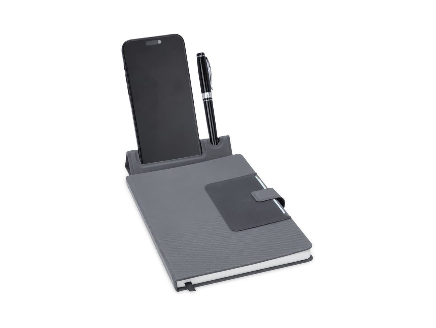 MANEZ - Santhome A5 Notebook with Phone Stand and Pen Holder detail 5