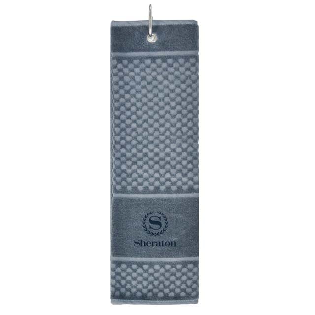 MARABA - Golf Towel - Grey detail 2