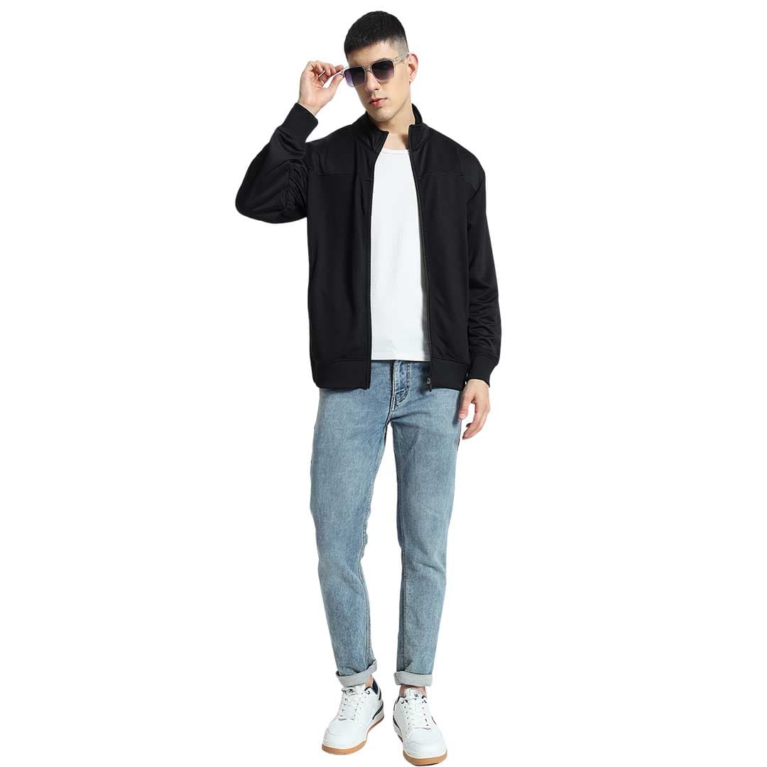 MARSHALL - Santhome Comfort Wind Jacket - Black detail 3