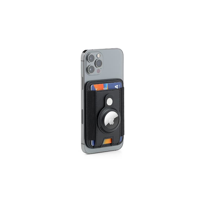 MARZ - Santhome® Magnetic Phone Cardholder with Santhome Tag Pocket - Black detail 3