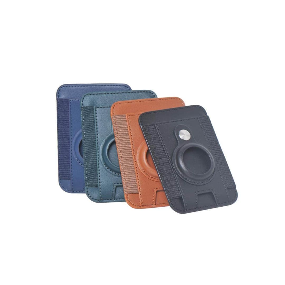 MARZ - Santhome® Magnetic Phone Cardholder with Santhome Tag Pocket - Dark Green detail 5