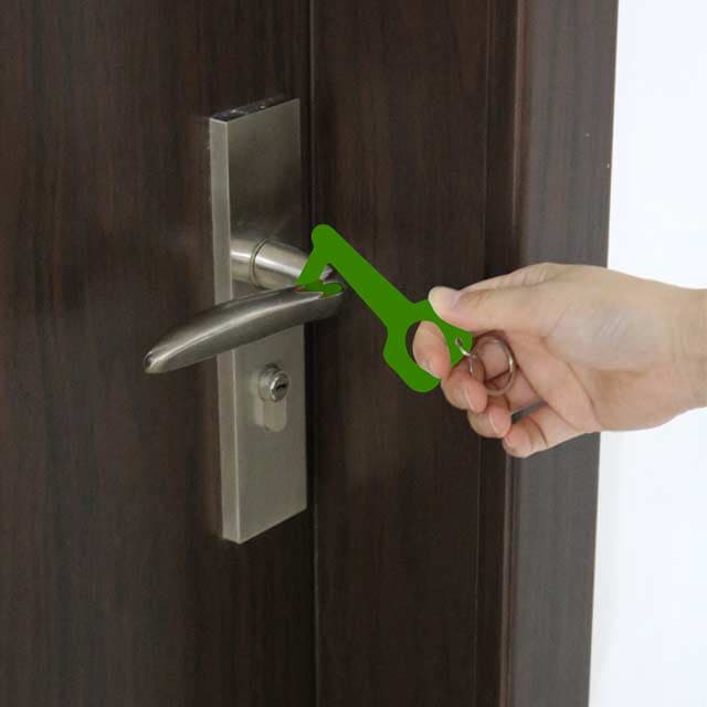 MASTY - Giftology Keyring Tool - Green (Anti-Microbial) detail 3