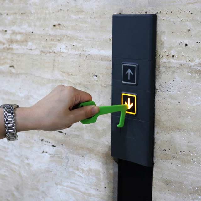 MASTY - Giftology Keyring Tool - Green (Anti-Microbial) detail 4